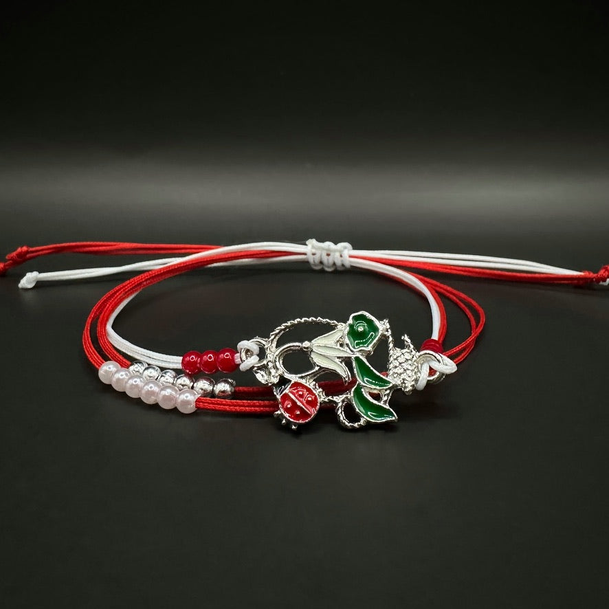 Мартеница - Нежност в червено