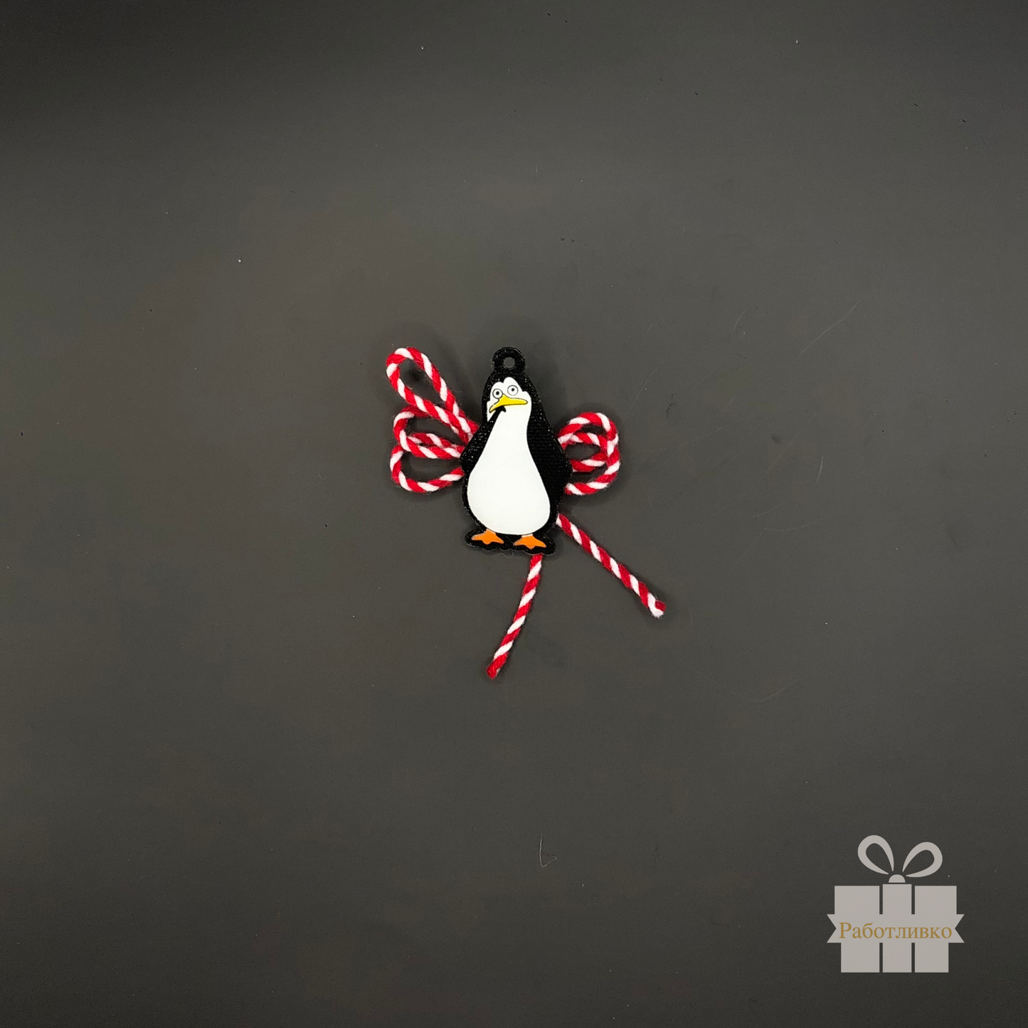 Мартеница с Пингвин за закачане