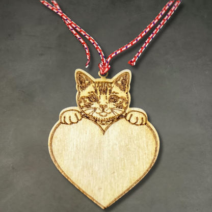 Персонализирана Мартеница за Котка