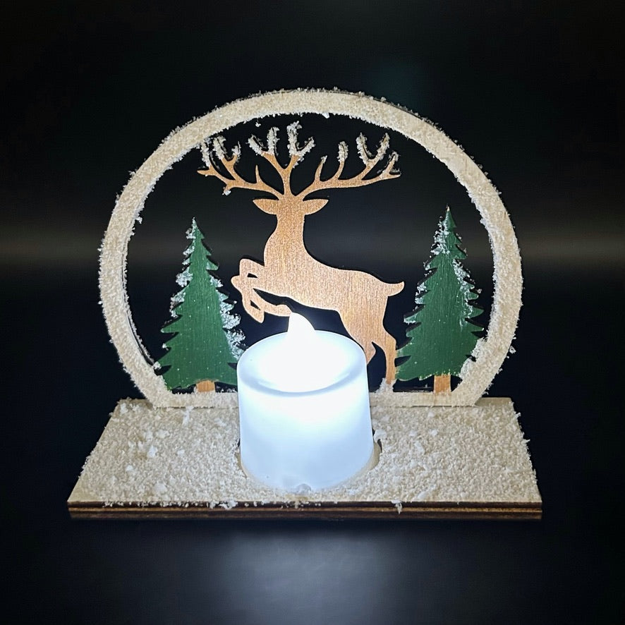 Елен в Заснежената Гора - Коледен свещник