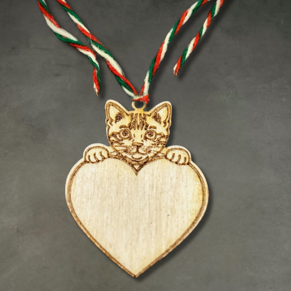 Персонализирана Мартеница за Котка