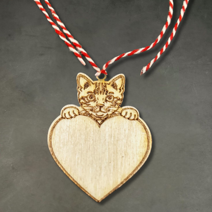 Персонализирана Мартеница за Котка