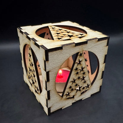 Елхова светлина - Коледен свещник