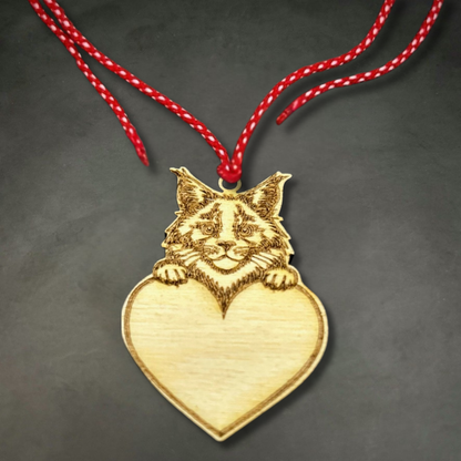 Персонализирана Мартеница за Котка