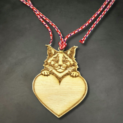 Персонализирана Мартеница за Котка