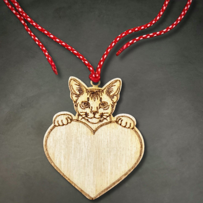 Персонализирана Мартеница за Котка