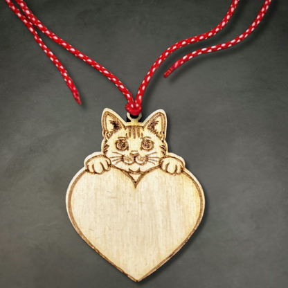 Персонализирана Мартеница за Котка