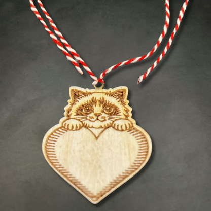 Персонализирана Мартеница за Котка