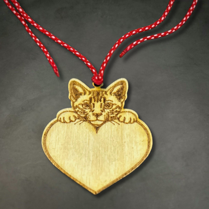 Персонализирана Мартеница за Котка