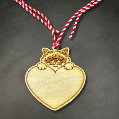 Персонализирана Мартеница за Котка