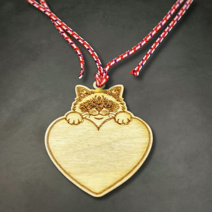 Персонализирана Мартеница за Котка