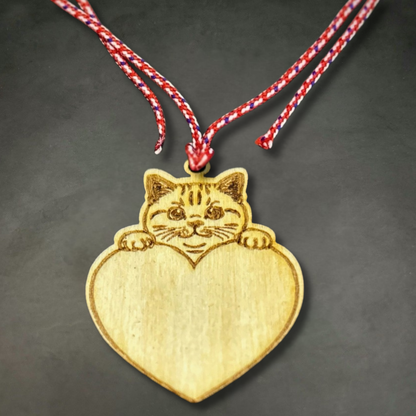 Персонализирана Мартеница за Котка