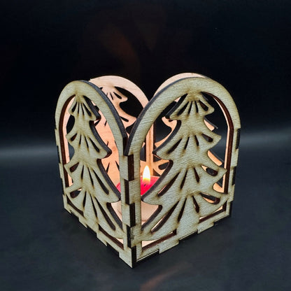 Елхова светлина - Коледен свещник