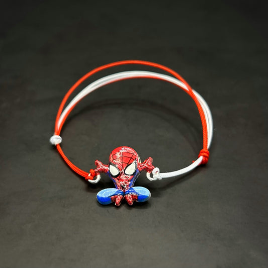 Ръчно изработена мартеница със Спайдърмен