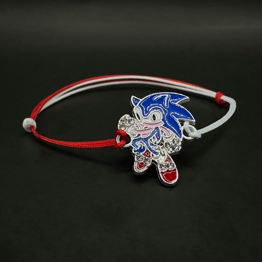 Ръчно изработена мартеница със Соник