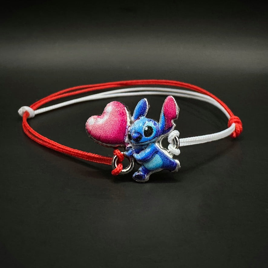 Ръчно изработена мартеница със Стич