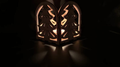 Елхова светлина - Коледен свещник