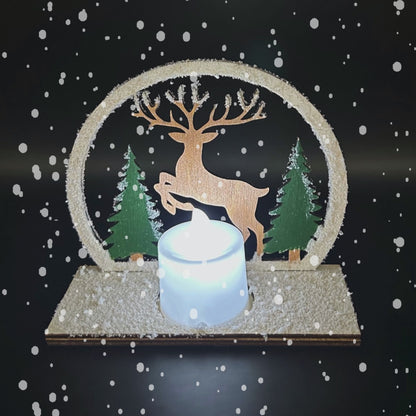 Елен в Заснежената Гора - Коледен свещник